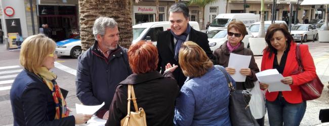 El Partido Popular de Motril pone a disposición de los motrileños la oportunidad de recoger firmas para    suprimir el impuesto de sucesiones y donaciones. 