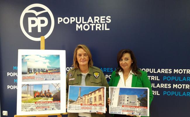 El PP presenta una campaña informativa sobre la discriminación de la Junta de Andalucía con Motril. Las cuentas andaluzas no prevén para Motril proyectos importantes y necesarios para generar empleo y riqueza en nuestra ciudad, como son la ampliación del Juzgado y del Hospital de Motril, la implantación de las Especialidades Médicas, el desarrollo del Polígono Industrial del Puerto o del Centro de Transportes y Mercancías, inversiones turísticas o para equipamientos de playas, inversiones culturales, educativas o formativas entre otras.