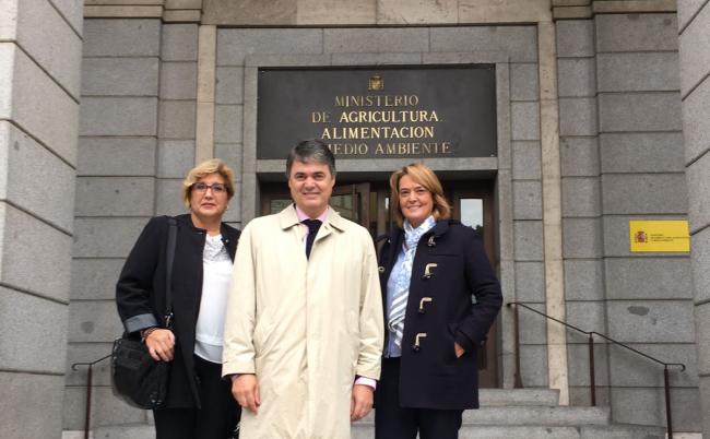 Los populares han mantenido una reunión en el Ministerio de Medio Ambiente para trasladar las necesidades del litoral granadino, concretamente de los problemas de aportación de arenas en las playas de Carchuna, Calahonda y Playa Granada.