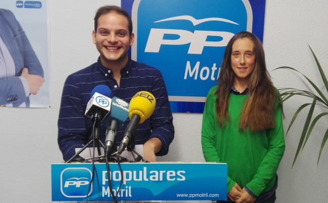 Representantes de la organización juvenil  del Partido Popular  de Motril  califican como improvisada y poco elaborada la programación que el  Área de Juventud ha dedicado  un año más con motivo del mes europeo de la juventud.